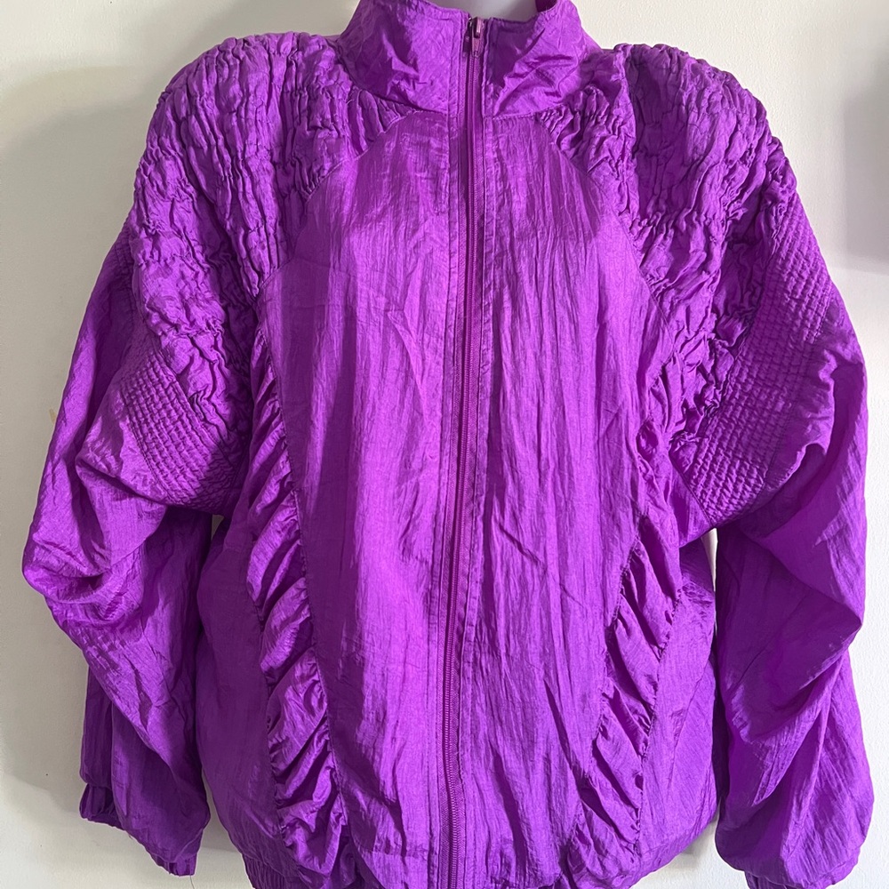 Purple Bomber Jacket